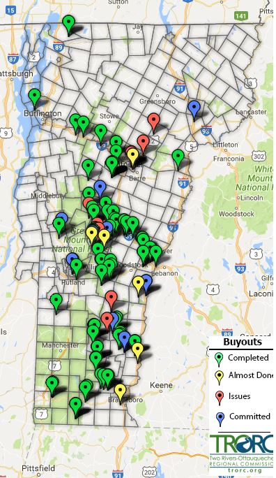 Flooding Vermont Map - Rubia Claribel