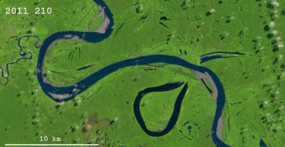 Link to Video with LandSAT image of River Through Time